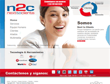 Tablet Screenshot of n2c.com.co